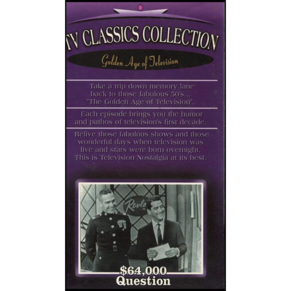 Golden Age Of Television: TV Classics Collection (5 Box Set) (VHS Tape)