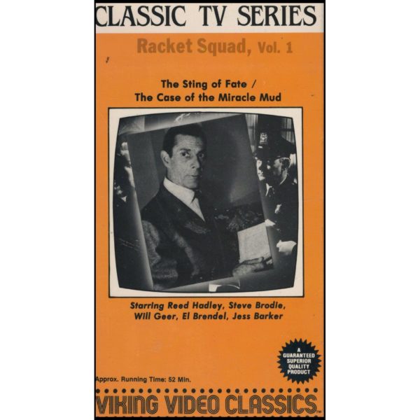 Classic TV Series: Racket Squad Vol. 1 (VHS Tape)
