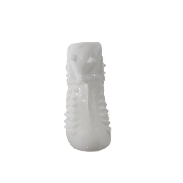 Vintage Fenton Glass Shoe Slipper Hobnail Milk Glass Cat Head