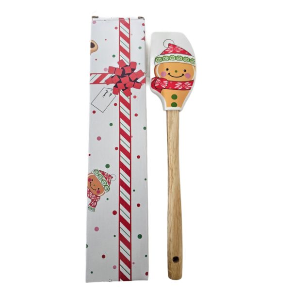Temptations by Tara Gingerbread Man Silicone Spatula