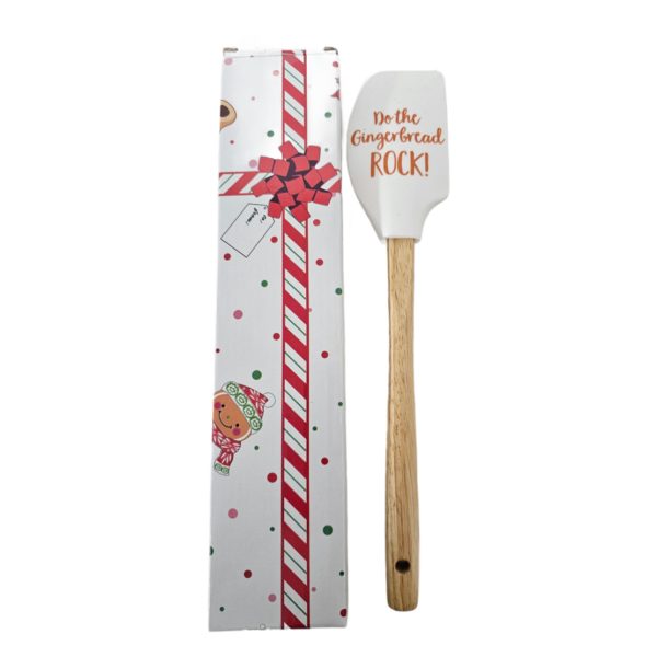 Temptations by Tara Gingerbread Man Silicone Spatula