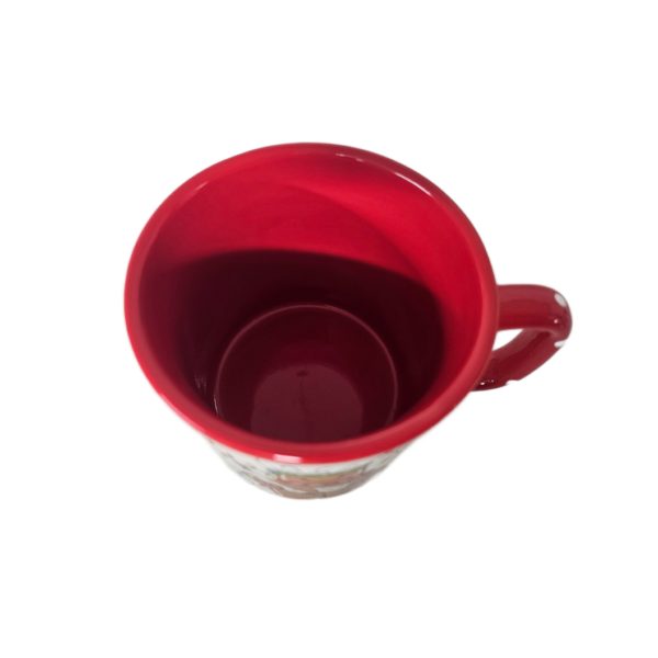 Temptations by Tara Winter Whimsey Gingerbread Man Chef Coffee/Tea Mug 16 oz (Red)