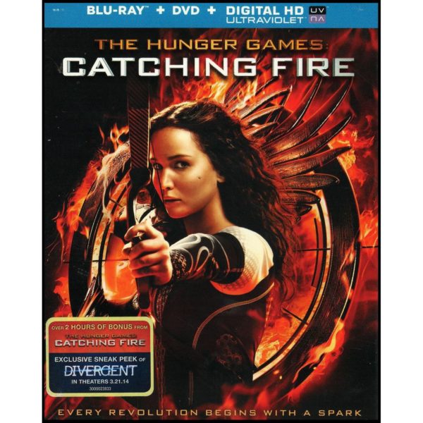 The Hunger Games: Catching Fire [Blu-ray + DVD + Digital HD] (Blu-Ray)