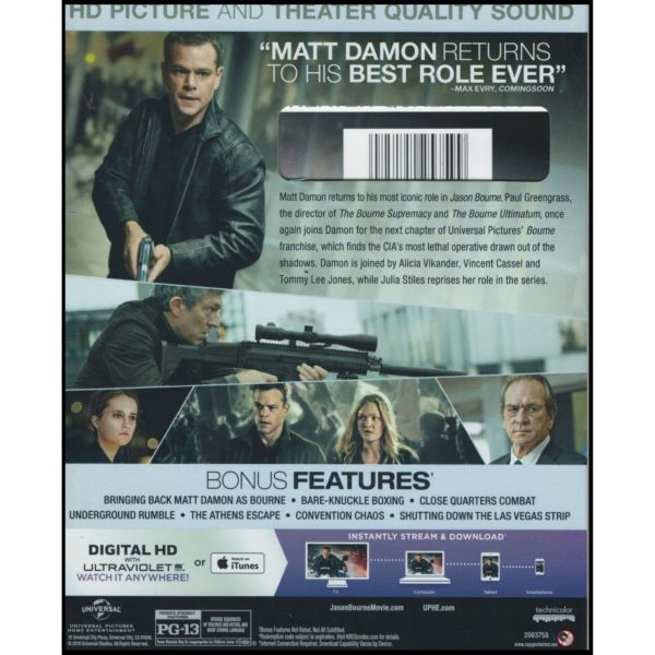 Jason Bourne (Blu-Ray)