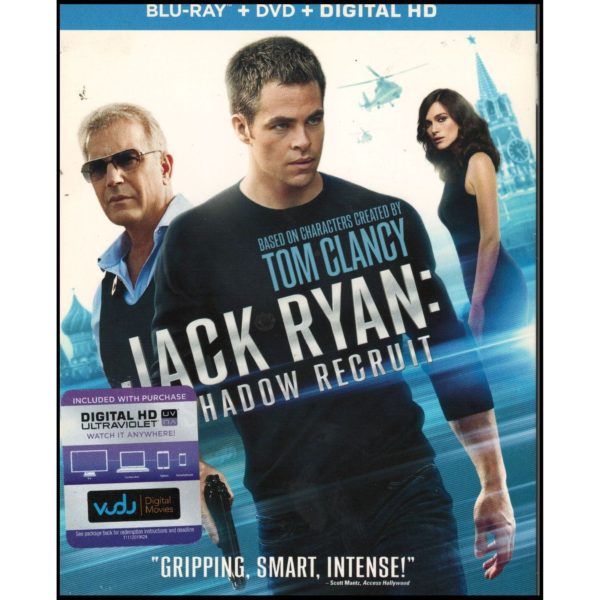 Jack Ryan: Shadow Recruit (Blu-ray + DVD + Digital HD) (Blu-Ray)
