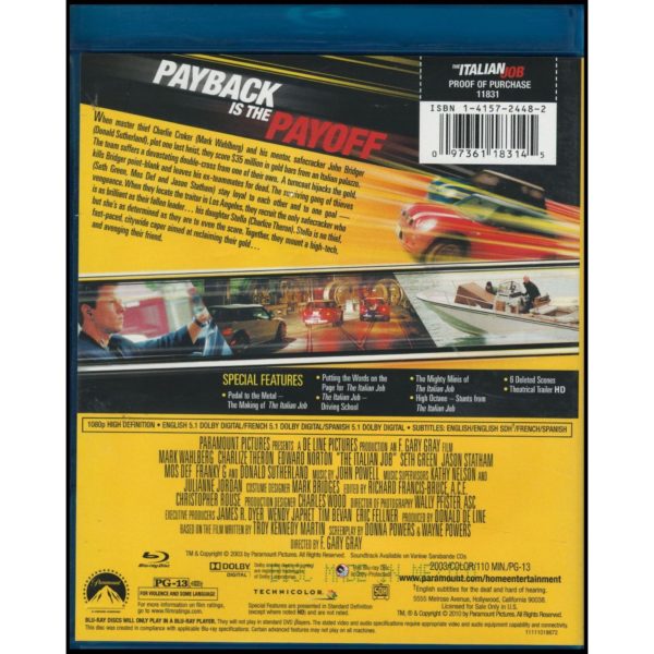 The Italian Job (Blu-Ray)