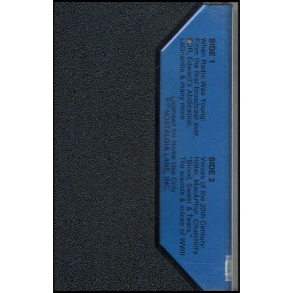 This Was Radio - FDR, Churchill, The Hindenburg: Radio's Most Famous Moments (Music - Cassette)