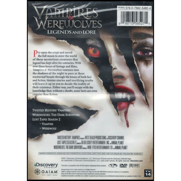 Vampires & Werewolves-Legends & Ore (DVD)