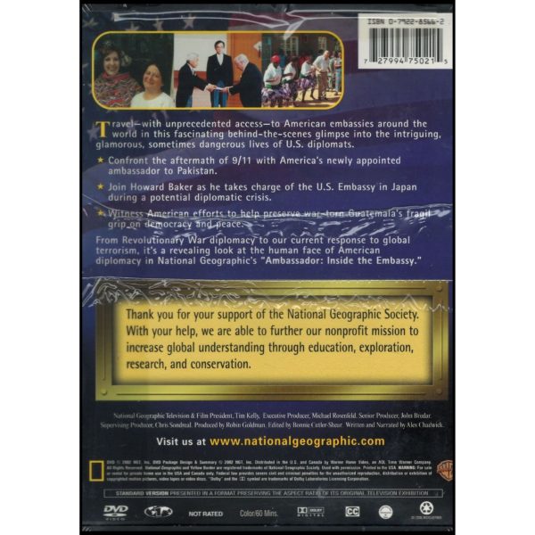 National Geographic - Ambassador: Inside the Embassy (DVD)