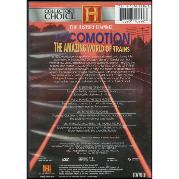 Locomotion - The Amazing World of Trains (2 Disk Set) (DVD)
