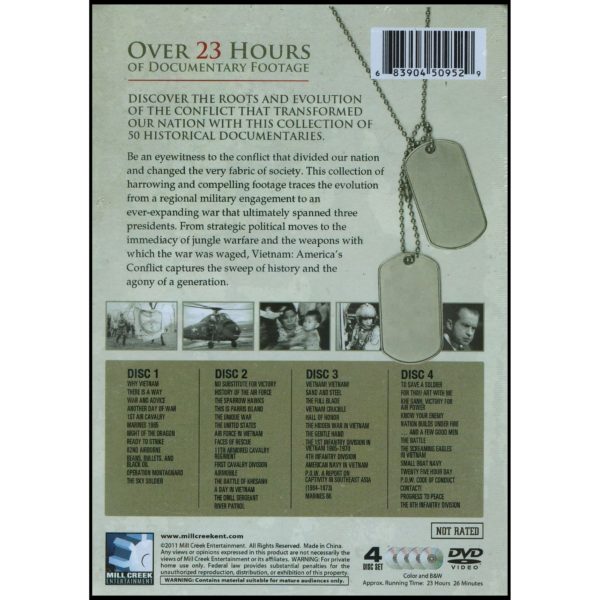 Vietnam War: America's Conflict - Collectible Tin (4 Disk Set) (DVD)