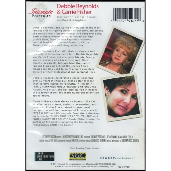 Debbie Reynolds & Carrie Fisher: Intimate Portraits (DVD)