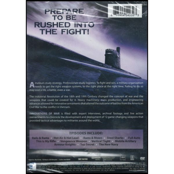 Innovations of War-Evolution of Tactical Military (2 Desk Set) (DVD)