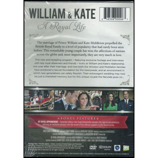 William & Kate: A Royal Life (DVD)