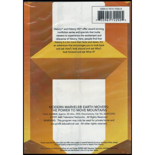 Earth Movers: The Power To Move Mountains (DVD)