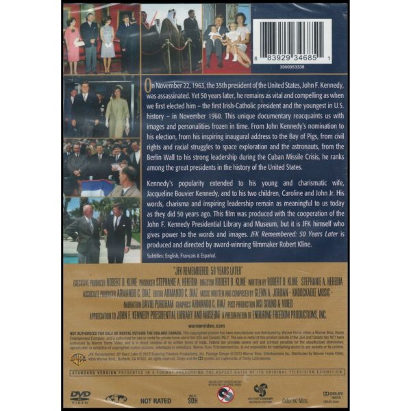 JFK Remembered: 50 Years Later (DVD)
