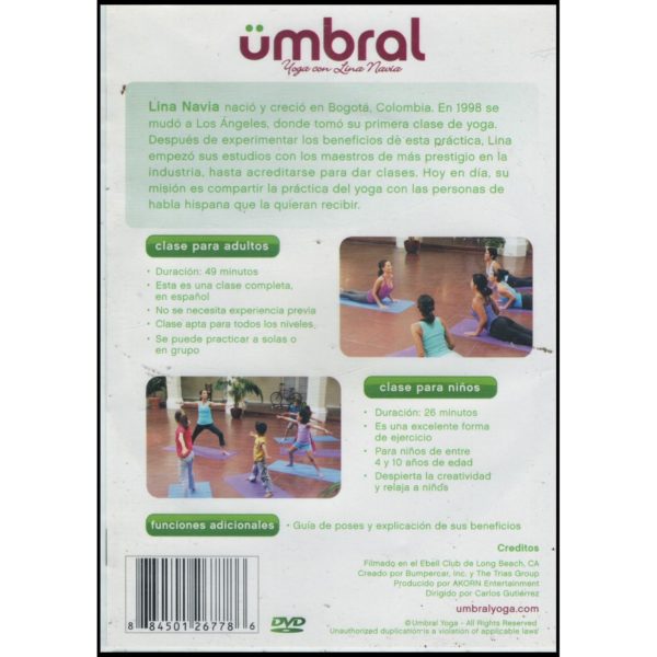 Yoga Espanol: Lina Navia (DVD)