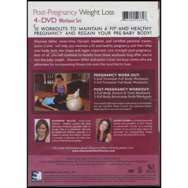 Post-Pregnancy Weight Loss (4 DVD Set) (DVD)