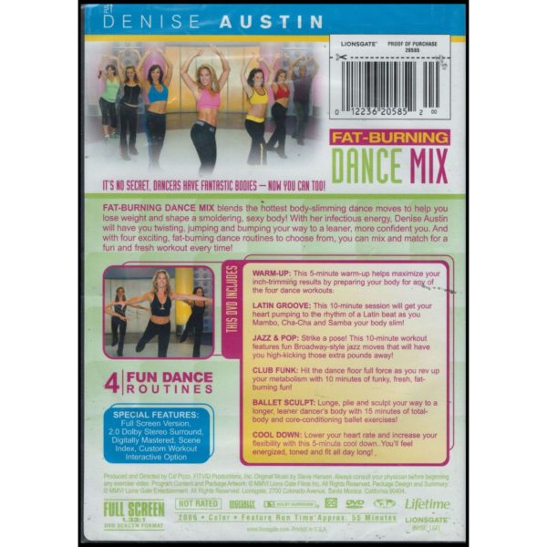 Denise Austin-Fat Burning Dance Mix (DVD)