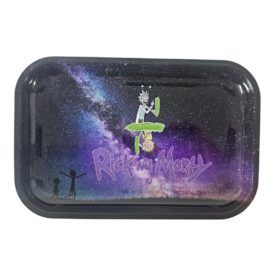 Rick And Morty Rolling Tray - Into The Space - 11 x 7 Inch