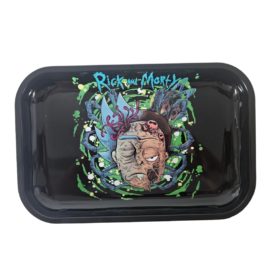 Rick And Morty Rolling Tray - Wasted Alien - 11 x 7 Inch