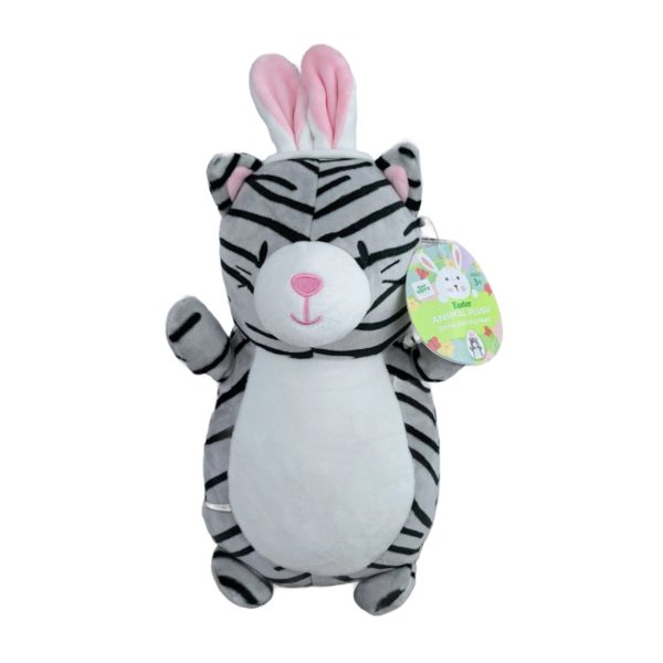 Squishmallow Zaria The Cat Hug Mees With Bunny Ears 11" Easter Plush w/ Tag
