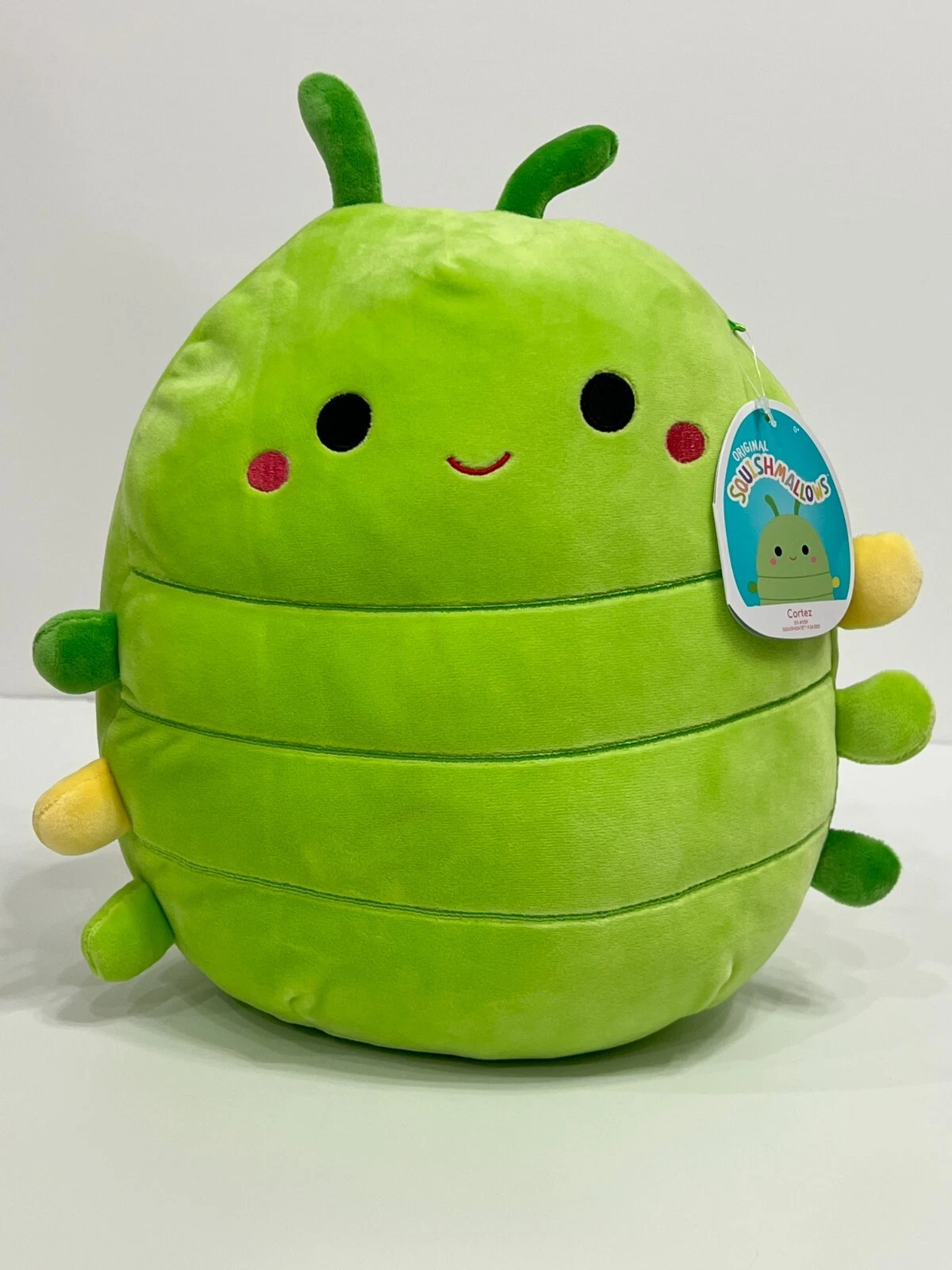 Squishmallow CORTEZ the Green Caterpillar 12" - Super Plush Toy