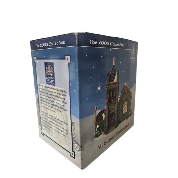 Lemax 2002 Carole Towne "All Saints Cathedral" Porcelain Lighted House