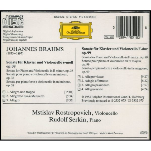 The Cello Sonatas (Music CD)