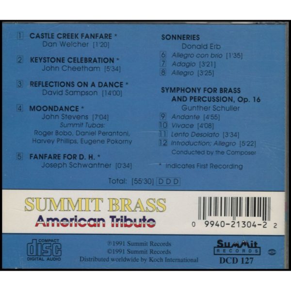 Summit Brass: American Tribute (Music CD)