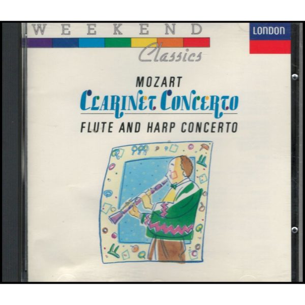 Mozart Clarinet Concerto: Flute and Harp Concerto (Music CD)