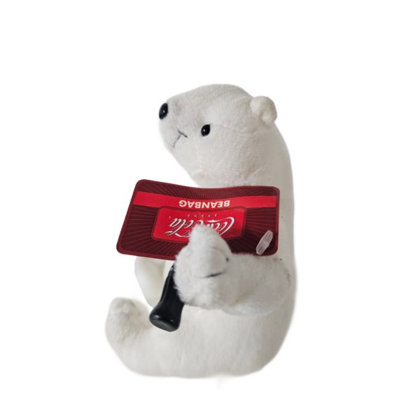 Collectible Coca-Cola Polar Bear Bean Bag Plush by Beverly Hills Gift Co.