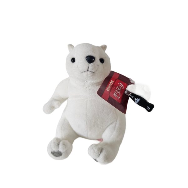 Collectible Coca-Cola Polar Bear Bean Bag Plush by Beverly Hills Gift Co.