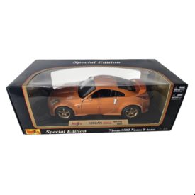 Maisto Nissan 350Z Nismo S-Tune 1:18 Special Edition Copper Orange Coupe Diecast