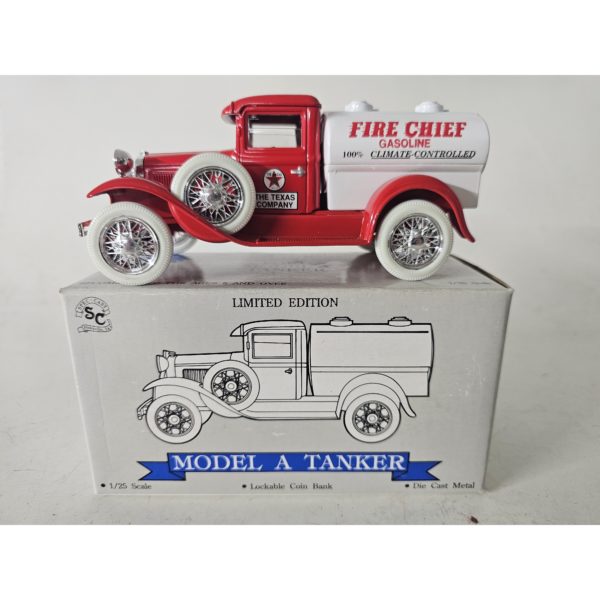 Liberty Classics Texaco Fire Chief Ford Model A Tanker Die-cast Bank 1:25