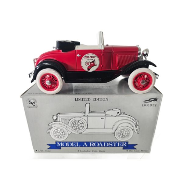 Liberty Classics Texaco Fire Chief Ford Model A Roadster Die-cast Bank 1:25