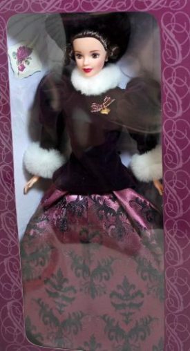 1996 Holiday Traditions 1900's Era Barbie Doll Holiday Homecoming Collector Series Hallmark