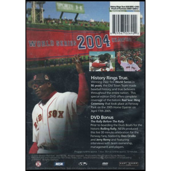 History Rings True: Red Sox Opening Day Ceremony (DVD)