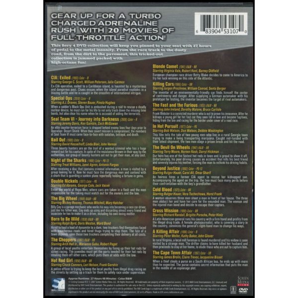 Multi-Feature Collection: Collision Course - 20 Movie Collection (DVD)