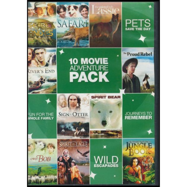 Multi-Feature Collection: 10-Movie Family Adventure Pack V.1 (DVD)