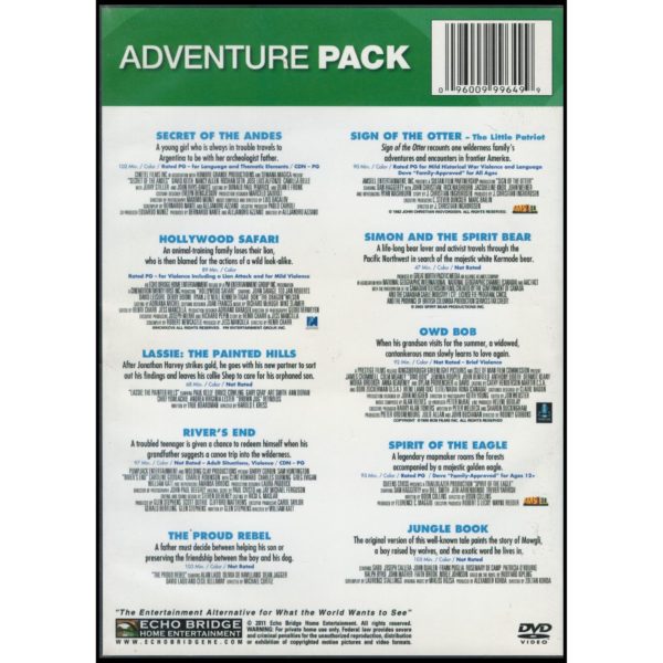 Multi-Feature Collection: 10-Movie Family Adventure Pack V.1 (DVD)