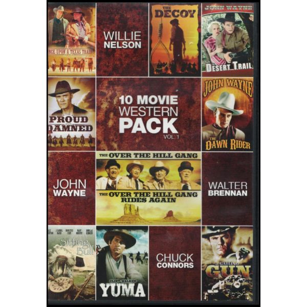 Multi-Feature Collection: 10-Movie Western Pack 1 (DVD)