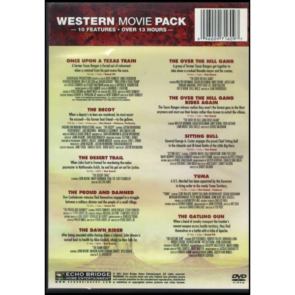 Multi-Feature Collection: 10-Movie Western Pack 1 (DVD)