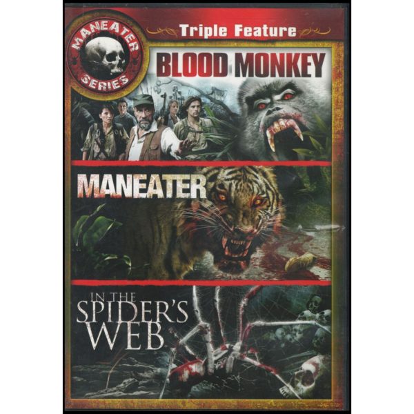 Multi-Feature Collection: Triple Feature: Maneater, In the Spider's Web, Blood Monkey (DVD)