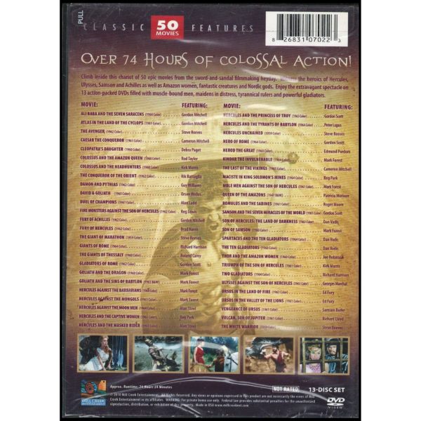 Warriors // 50 Movie Pack Collection / 13 Dvd (DVD)
