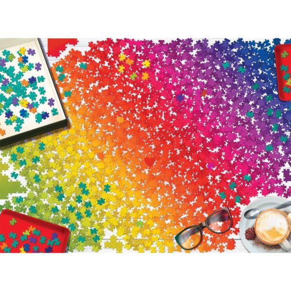 Buffalo Games Signature Collection Puzzle Rainbow 1000 Pieces Jigsaw Puzzle