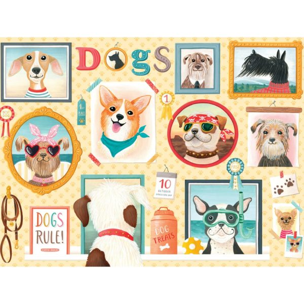 Buffalo Games Dog Days "Dogs Rule" 750 Piece Jigsaw Puzzle