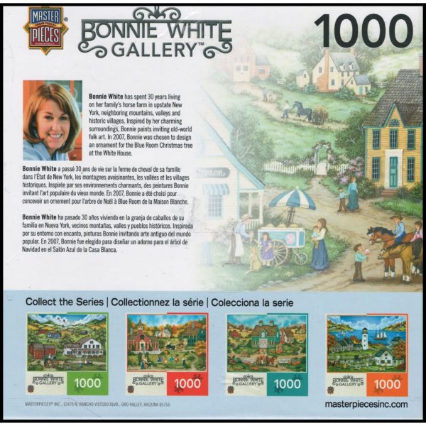MasterPieces Heartland "Double Dip" Kids with Ice Cream 1000 Piece Jigsaw Puzzle by Bonnie White