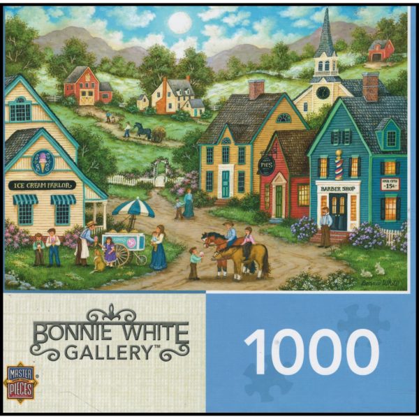 MasterPieces Heartland "Double Dip" Kids with Ice Cream 1000 Piece Jigsaw Puzzle by Bonnie White