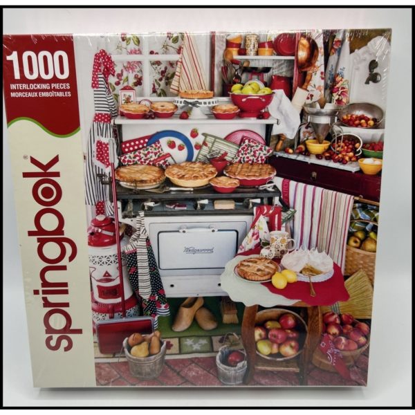 Springbok "Grandma's Kitchen" 1000 Piece Jigsaw Puzzle Large 24" x 30" Puzzle Made in USA